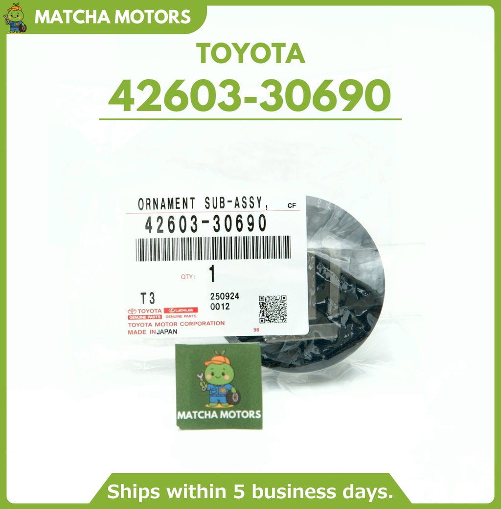 TOYOTA Genuine Crown Crossover 5AA-TZSH35 Wheel Center Hub Cap 4-Set 42603-30690