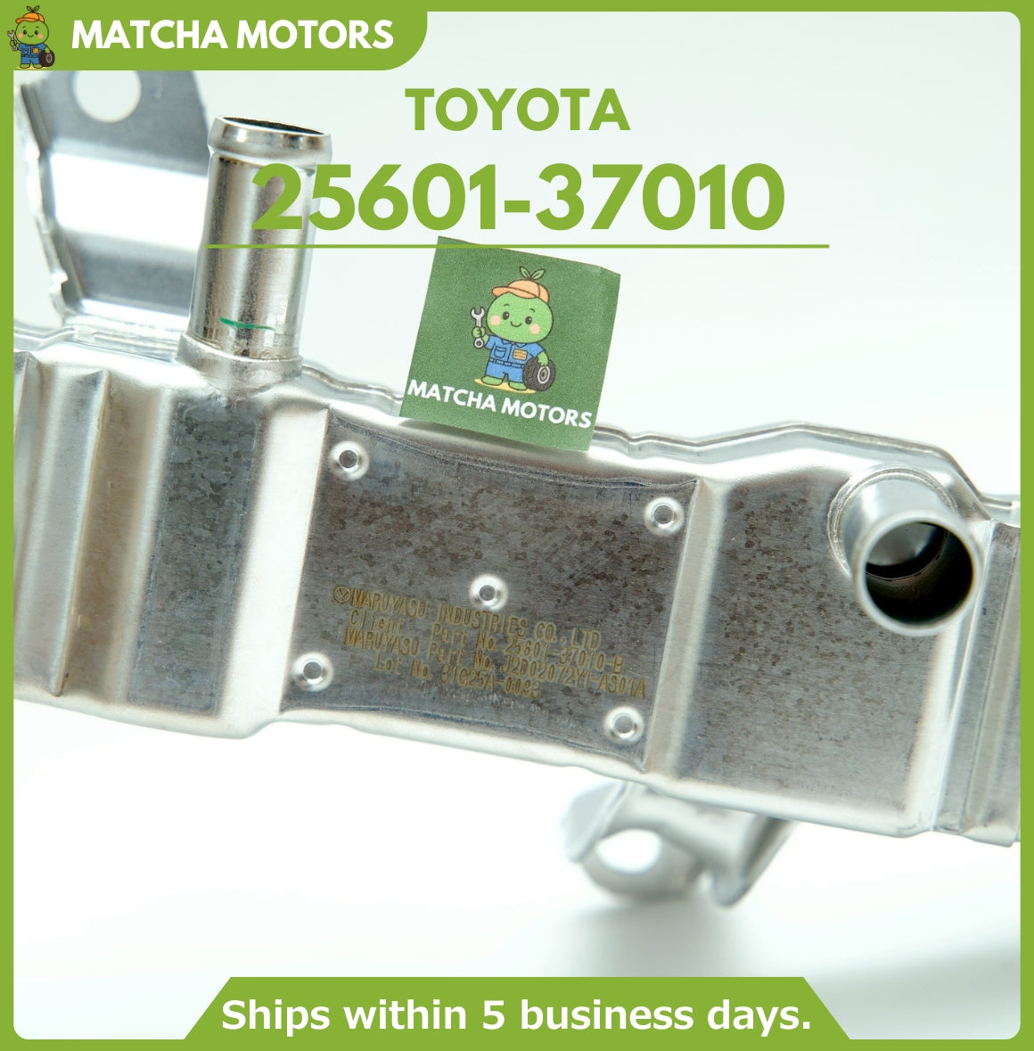 TOYOTA Genuine EGR Pipe Cooler LEXUS CT200H PRIUS / V ZVW30 ZVW35/41 25601-37010