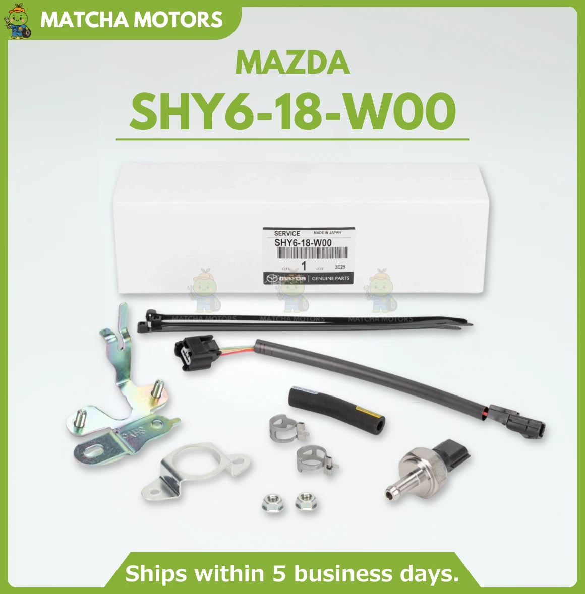 MAZDA Genuine SHY6-18-W00 Diesel Exhaust Gas Pressure Sensor Kit