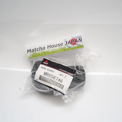MITSUBISHI Genuine Lancer CS#A 00-12 Shift Knob 5 velocidades cuero negro MR6...