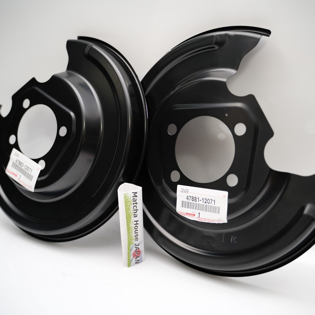Toyota OEM Cover Sub₋Assy, Disc Brake Dust, Rear RH LH 47881-12071 47882-12071 - Image 2