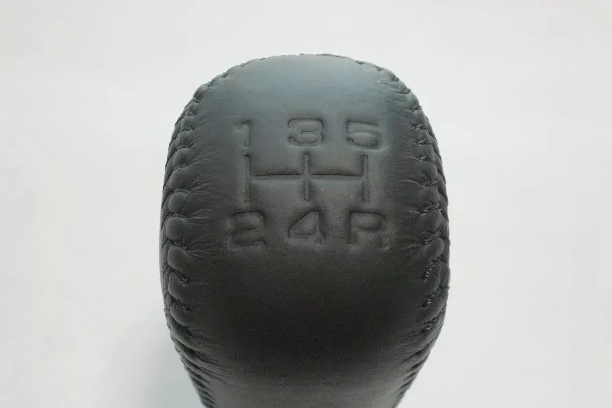 MITSUBISHI Genuine Lancer CS#A 00-12 Shift Knob 5 velocidades cuero negro MR6... - Image 4