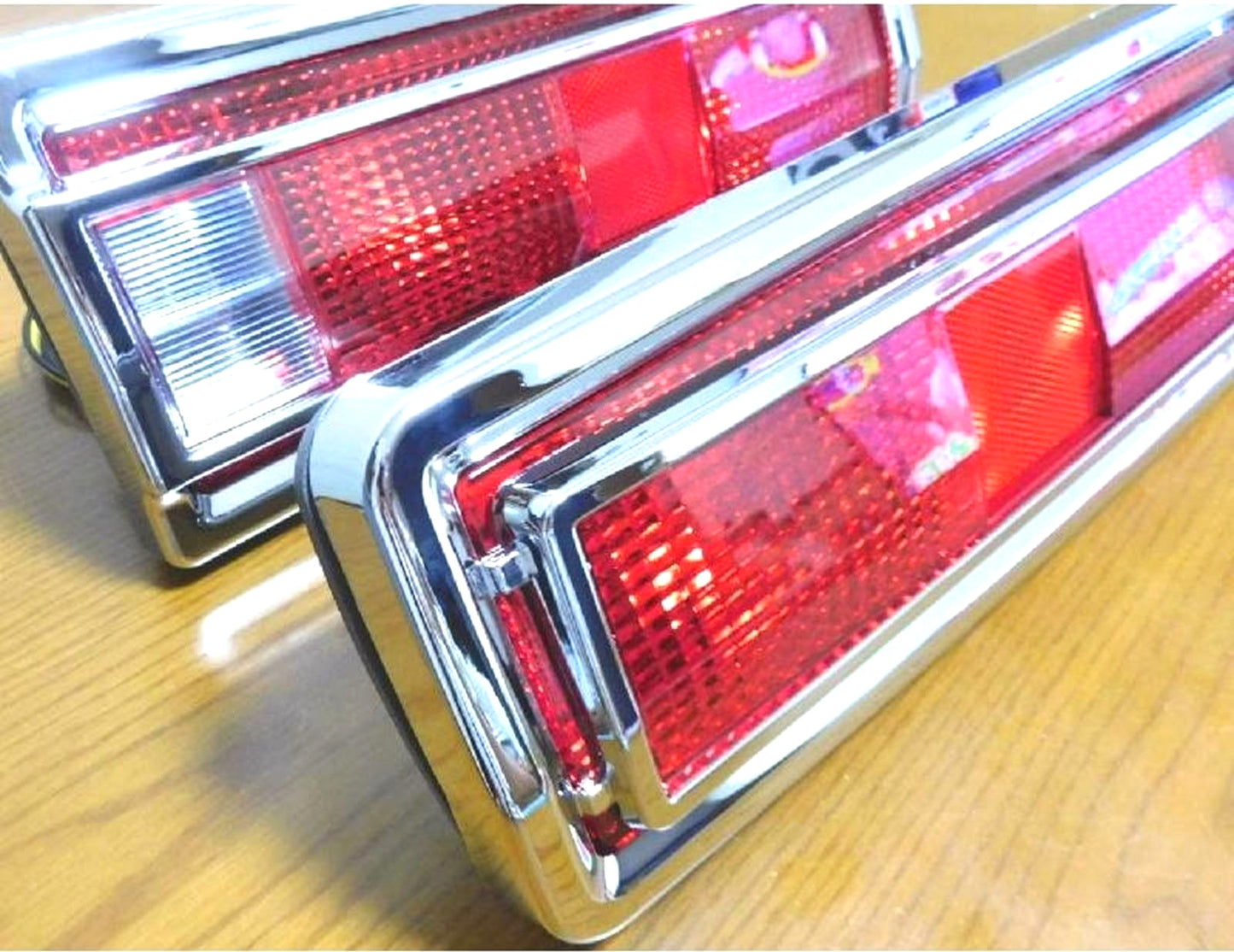 DATSUN Lights For 510 Bluebird Tail Lamps Left And Right Set L-shaped L4 - Image 3