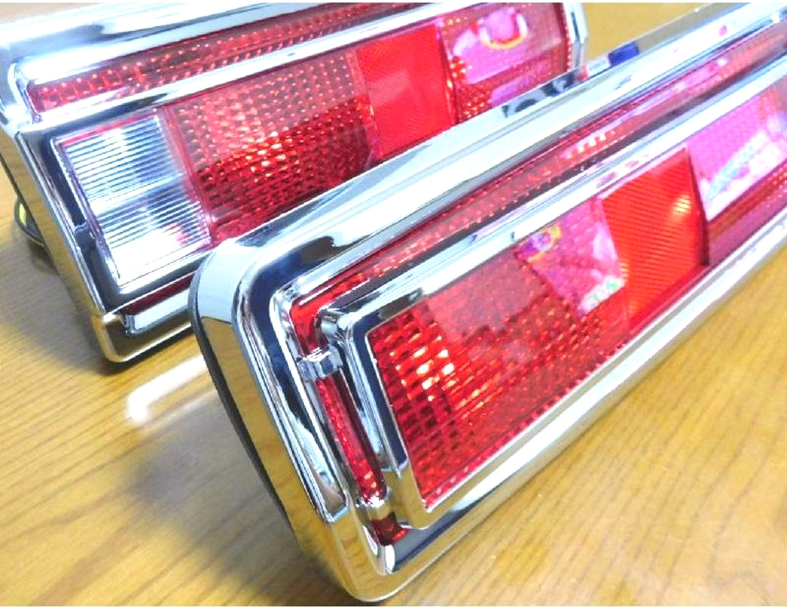 DATSUN Lights For 510 Bluebird Tail Lamps Left And Right Set L-shaped L4 - Image 3