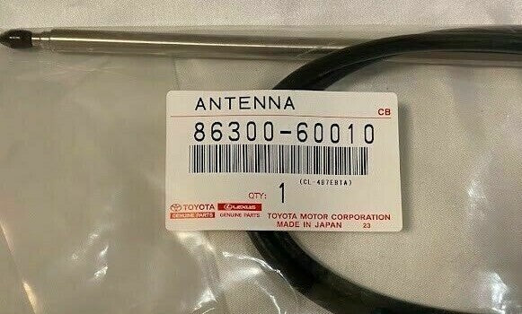 TOYOTA Genuine 72-84 LAND CRUISER BJ42 FJ40 FJ45/55 W/Holder Antenna 86300-60010 - Image 2