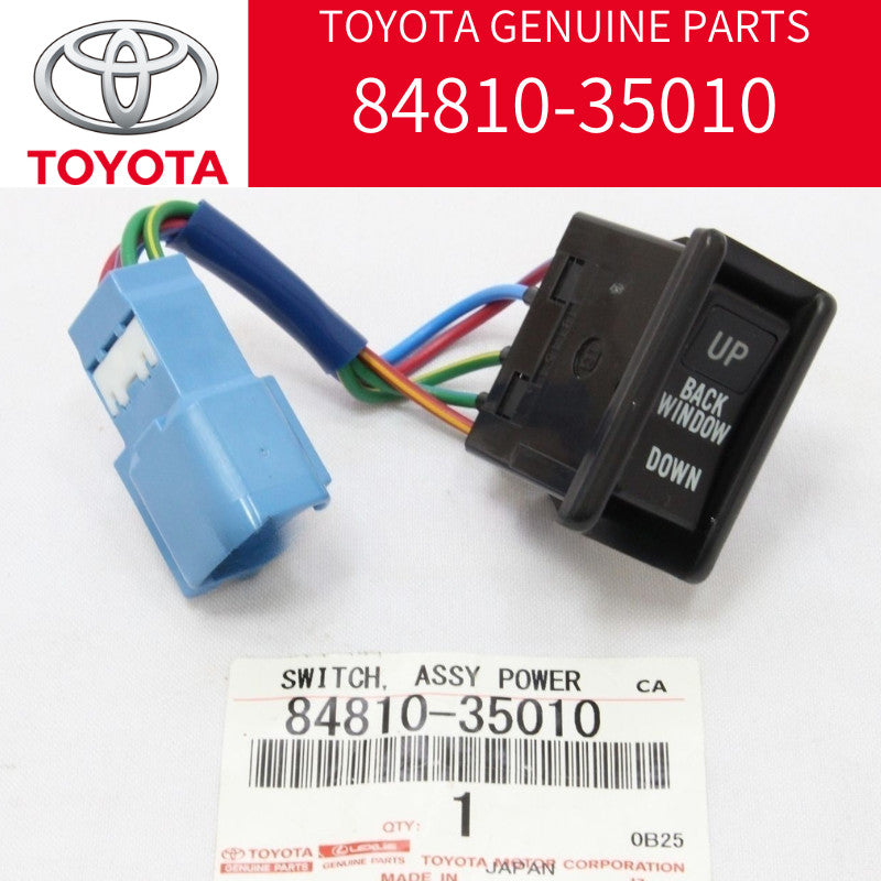 Toyota genuine 4Runner Hilux Back Door Power Window Regulator Switch 84810-35010