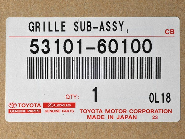TOYOTA Genuine Land Cruiser 70 KZJ7# LJ7# RJ7# Front Radiator Grille 53101-60100 - Image 2