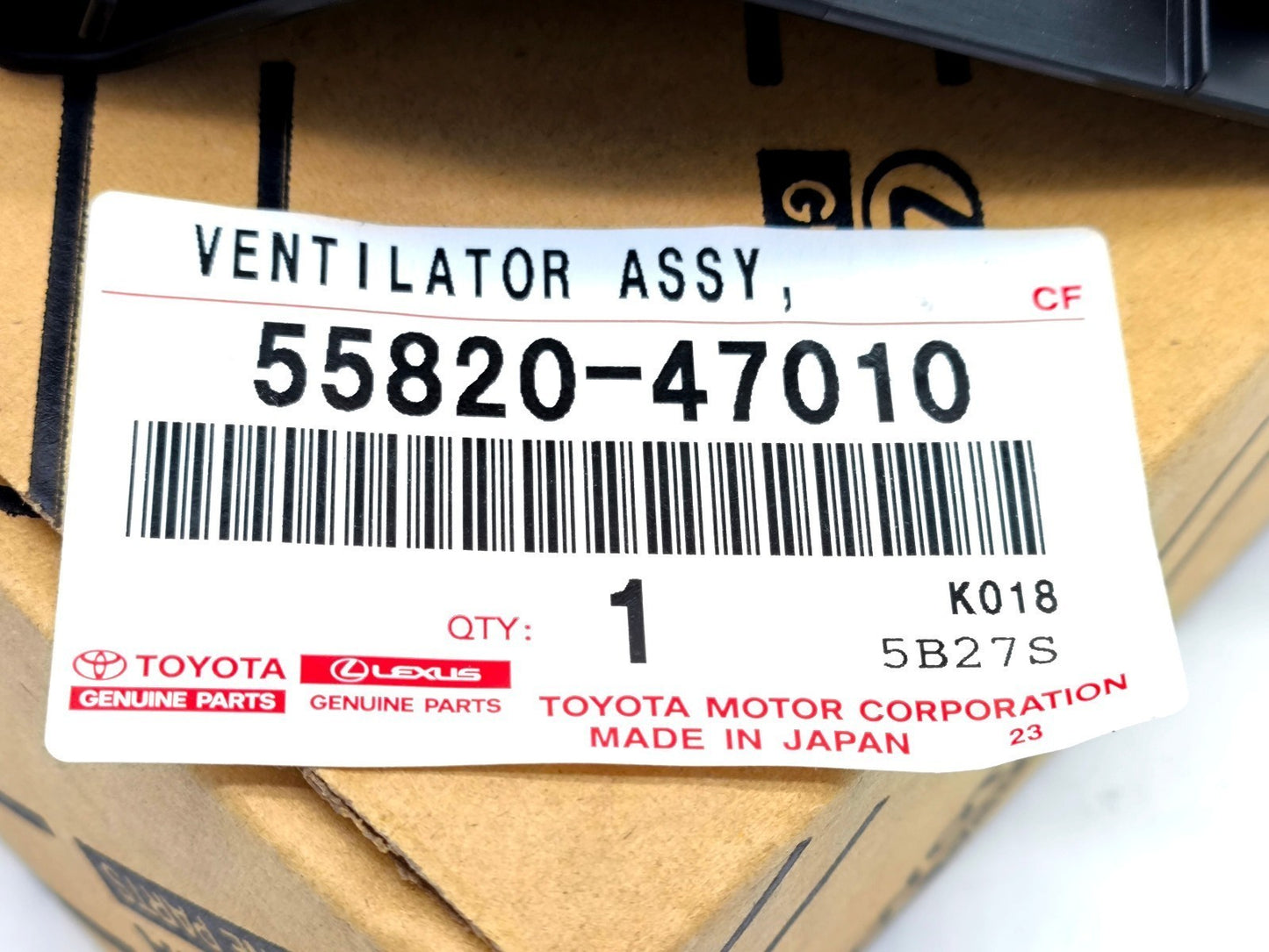 New Genuine OEM Toyota 12-17 Prius V Driver Side Cowl Cover Seal 55820-47010 - Image 3